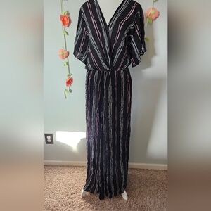 NWT City Chic Knot Romance Striped Maxi Dress Plus Size 20W